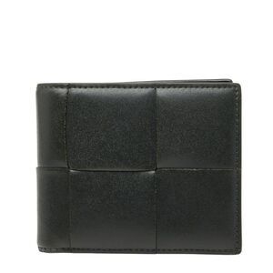 Bottega Veneta Cassette Maxi Intrecciato Bi-fold Wallet